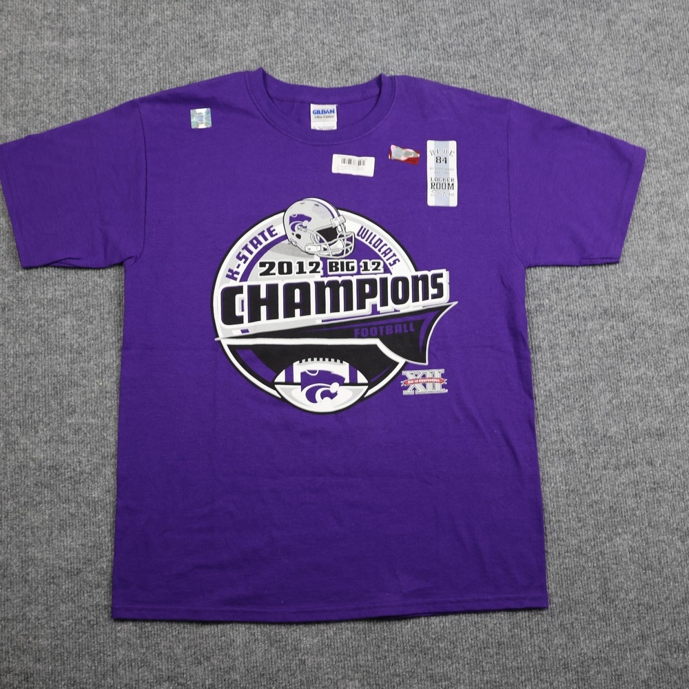 Kansas State Wildcats Shirt Youth XL Purple College Football‎ 2012 Champions